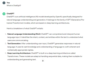 What is ChatGPT?